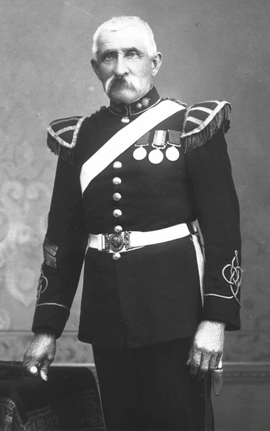 Sergeant-Major Rashleigh. (Jubilee History)